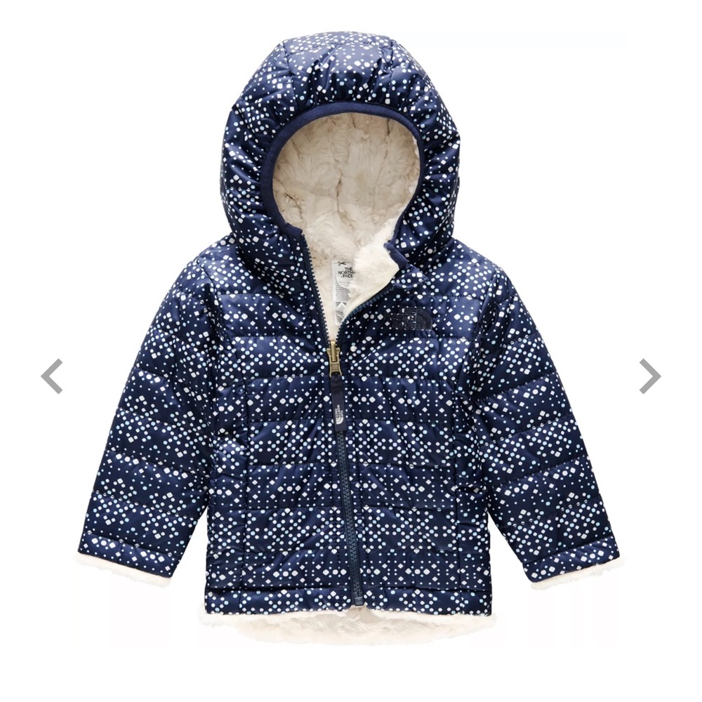 The North Face baby Reversible Mossbud Swirl Insulated Jacket